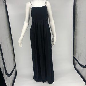 ASOS black lightweight maxi dress 2 NWT